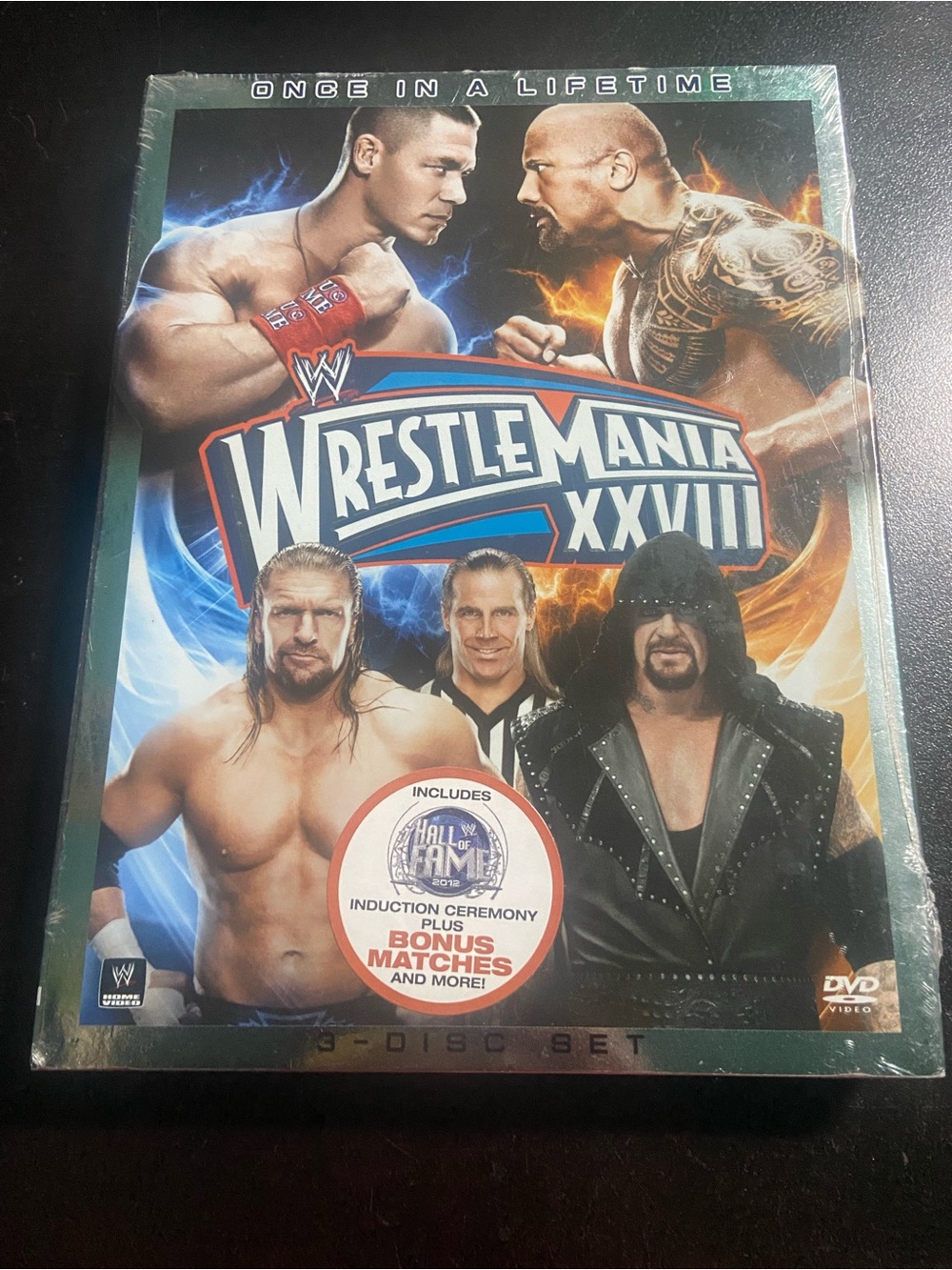 WWE WrestleMania XXVIII DVD 3 Disc Set - new sealed (bx4)